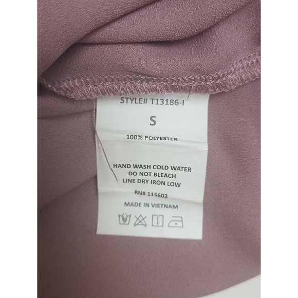 Lush Long-Sleeve V-Neck Blouse Size Small - Picture 8 of 9